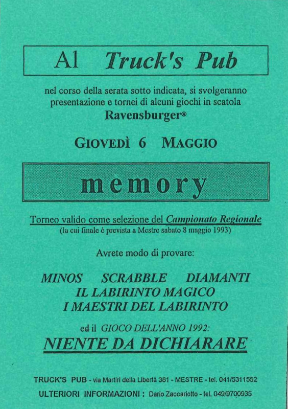1993-05-06 - Trucks pub - Memory.jpg